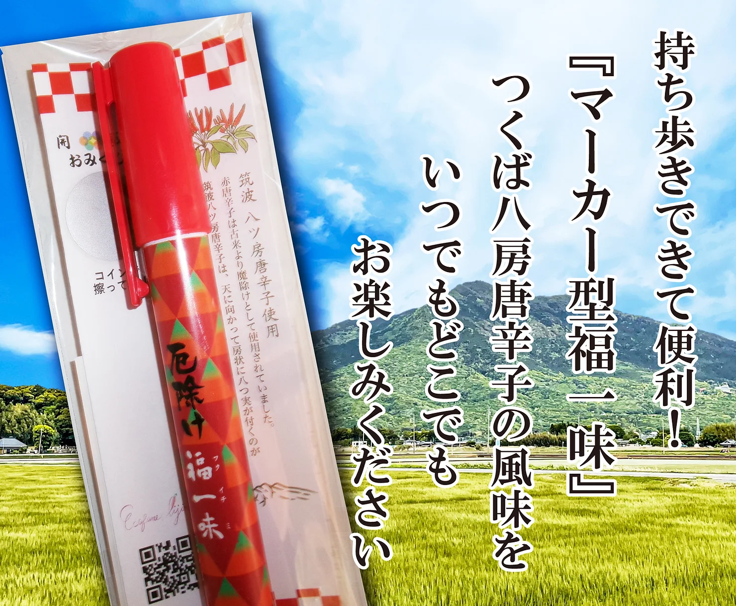 雑誌『2026年度版注目情報はこれだ！』で、エコファーム飯島の七味唐辛子「FIVE ☆RED FLAVOR'S」紹介！
