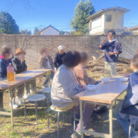 農福連携について説明する一般社団法人Thank総合研究所 代表理事 林剛史さん（奥）