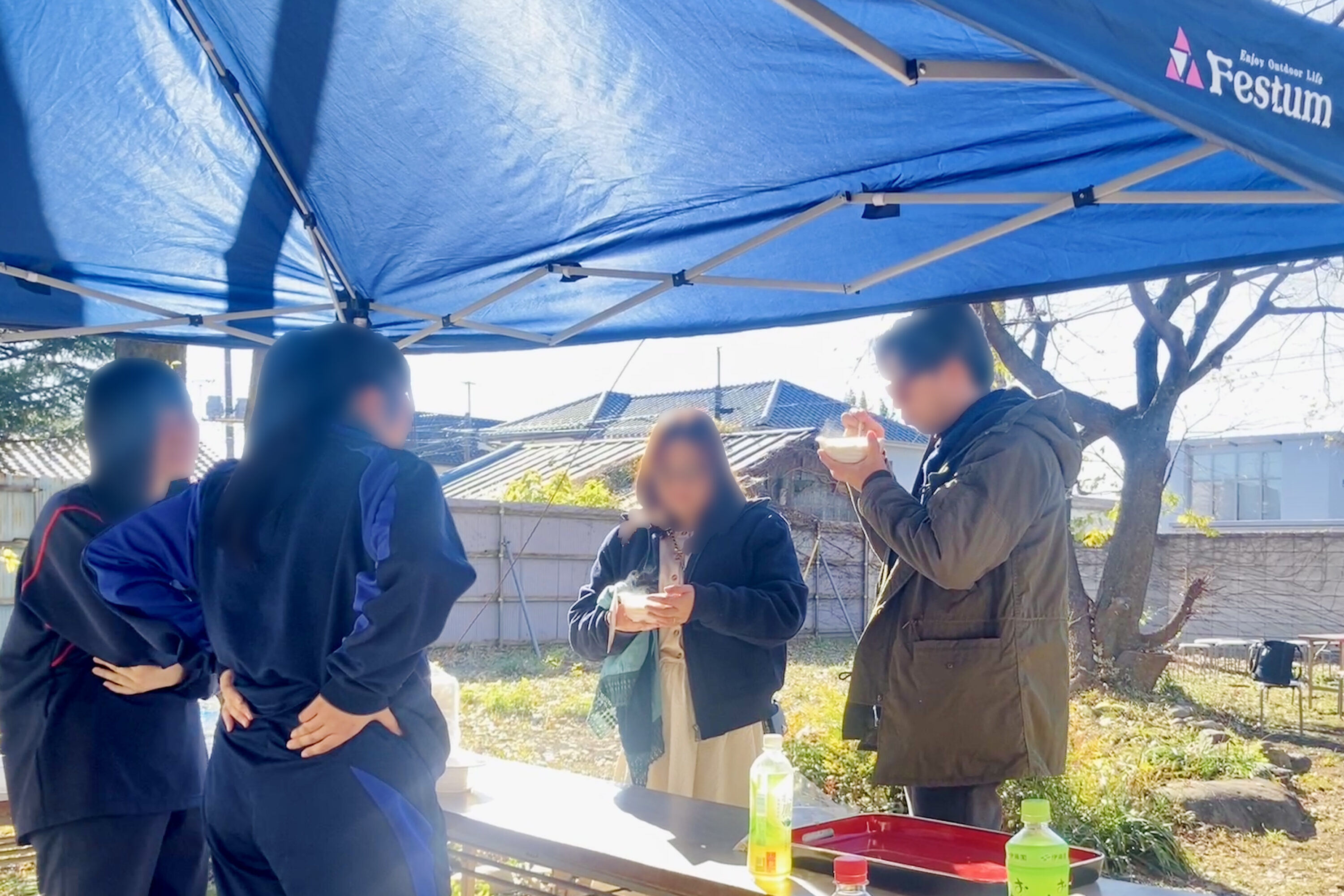 高校生と地域住民が